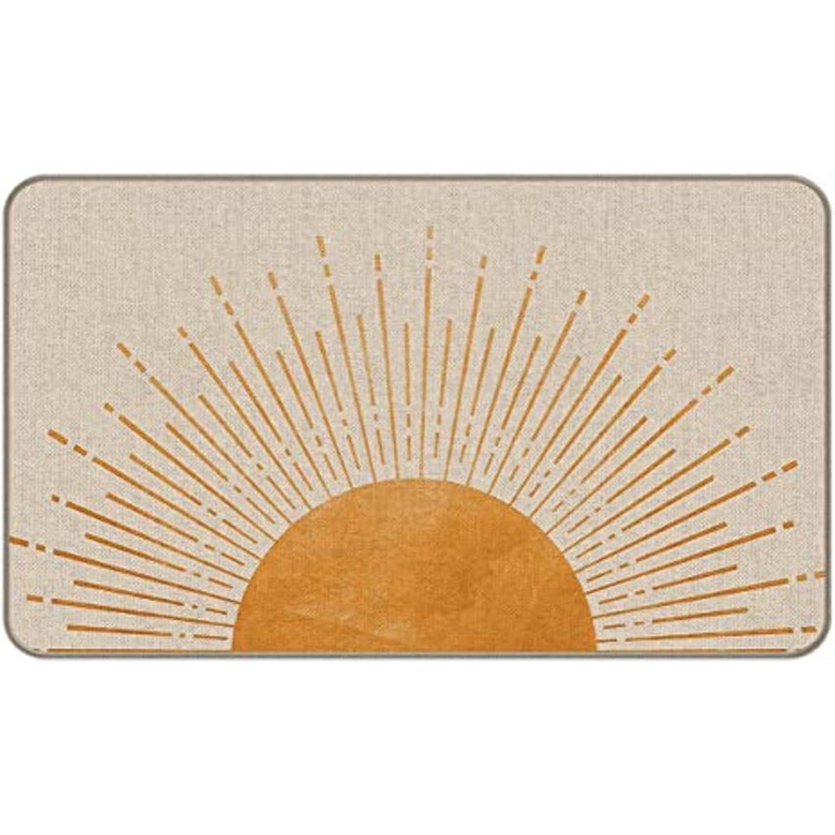 MIXDING Tapete bohemio para puerta de entrada minimalista
