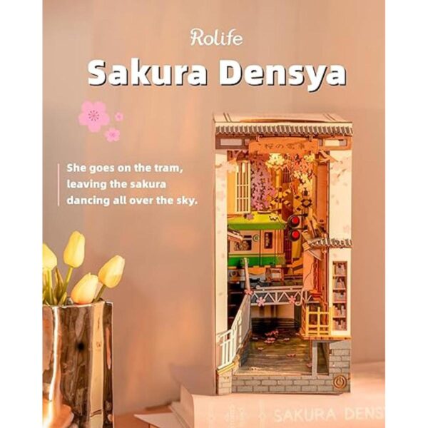 Rolife Kit de rincón de libros LED soporte decorativo_2