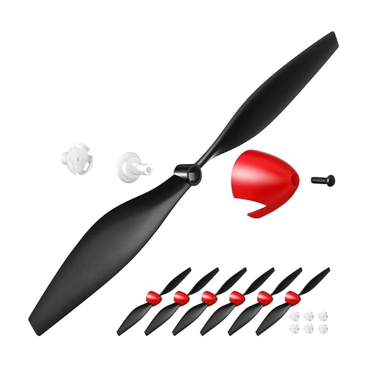 Hélices de avión RC de repuesto para avión RC de fibra de