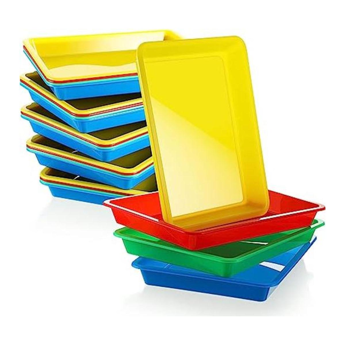 Jetec Bandeja de plástico para actividades infantiles