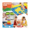 Jetec Bandeja de plástico para actividades infantiles