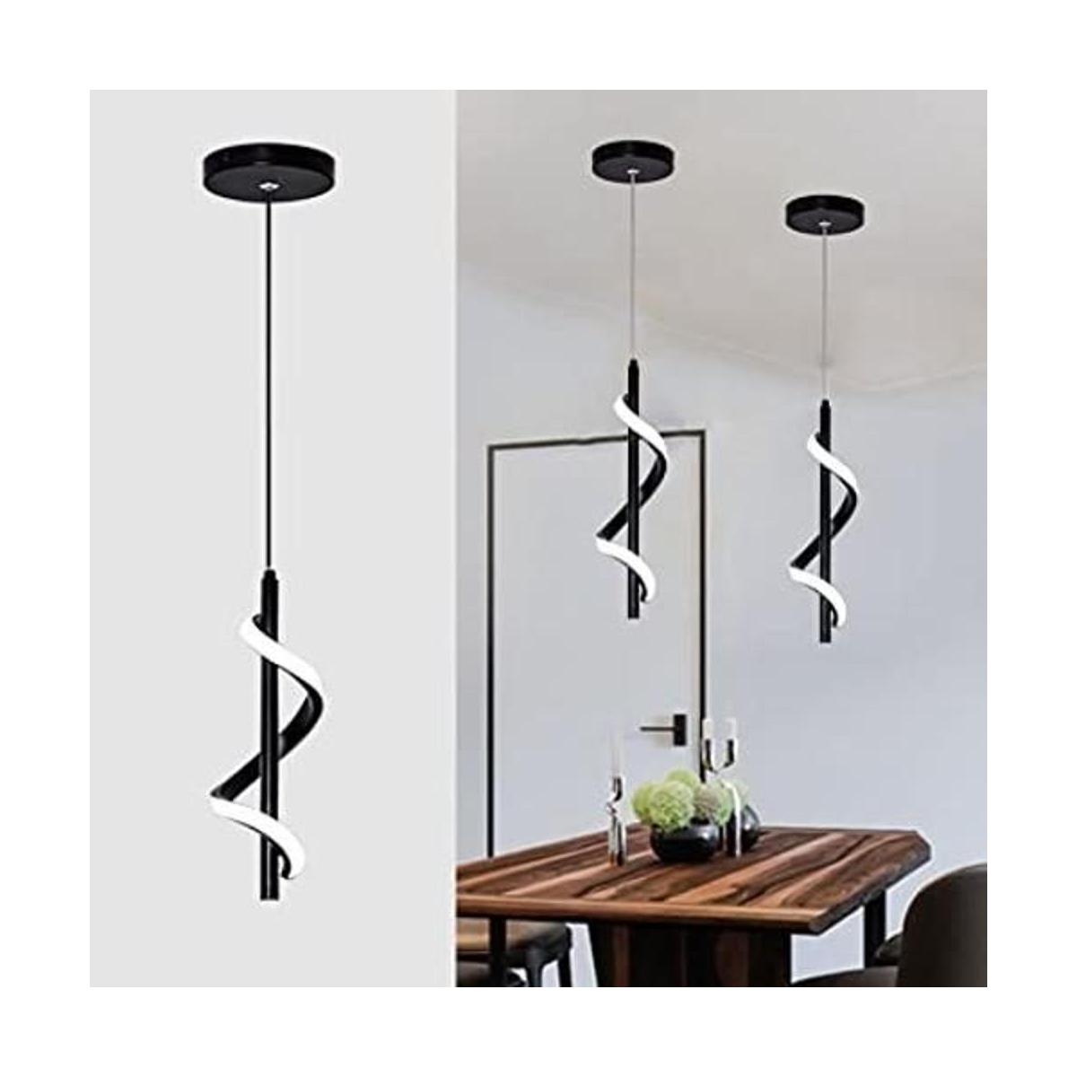Lámpara colgante LED moderna de 13 W color blanco frío