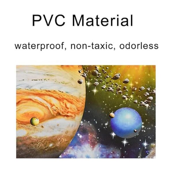 Pinenjoy Calcomanías de pared con diseño de planetas de