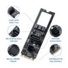 MZHOU 2 puertos SATA NGFF M.2 BM Key Port Interface_4