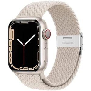 Qimela Compatible con Apple Watch Band de 1.614 in 1.575_1