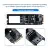 MZHOU 2 puertos SATA NGFF M.2 BM Key Port Interface_2