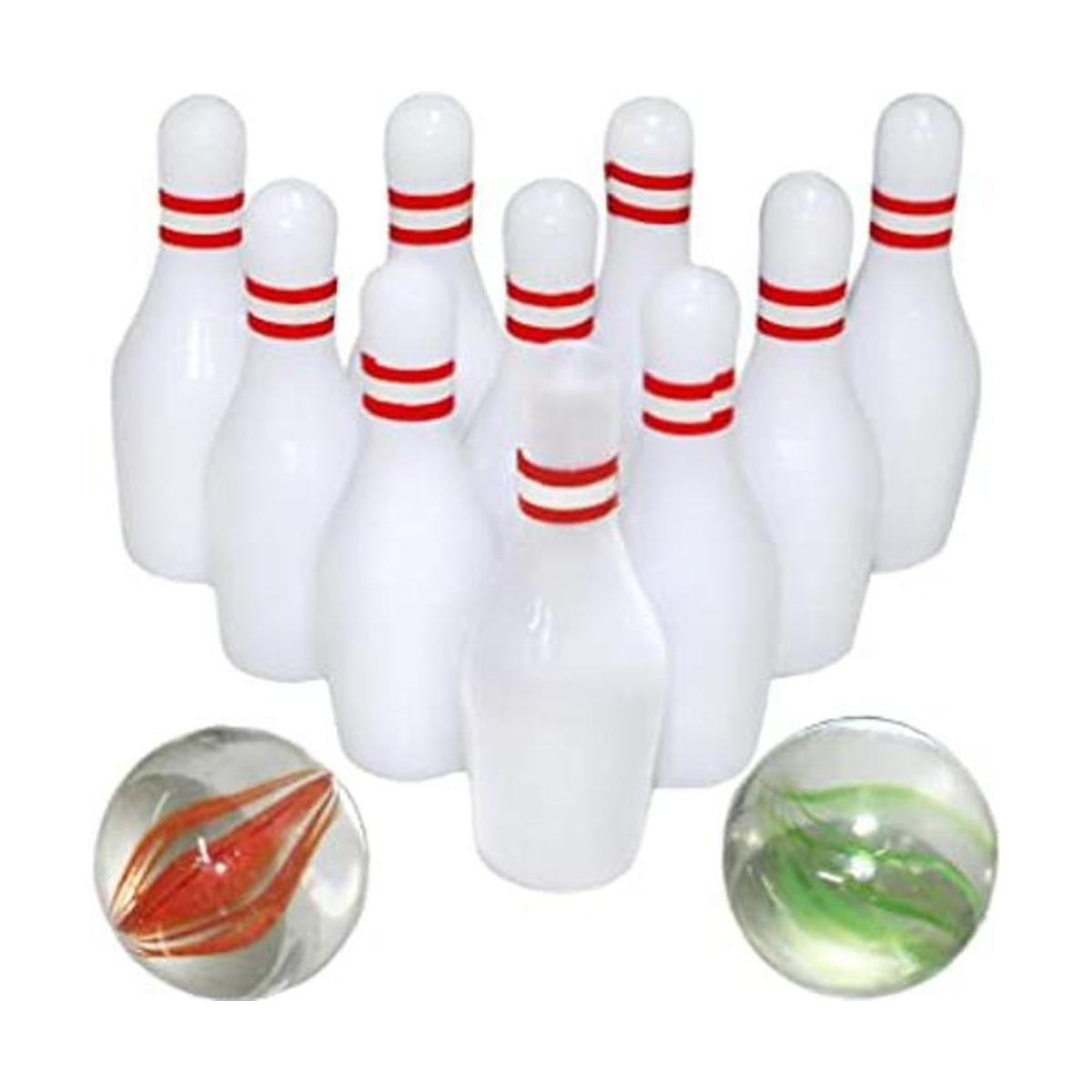 Jishi Mini juego de bolos juego de 6 regalos de fiesta
