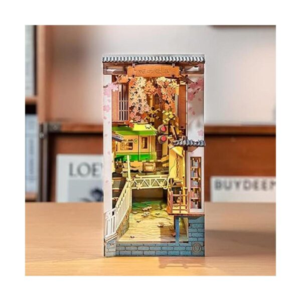 Rolife Kit de rincón de libros DIY 3D rompecabezas de_2