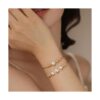 BronaGrand 100 cuentas espaciadoras de diamantes de