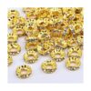 BronaGrand 100 cuentas espaciadoras de diamantes de