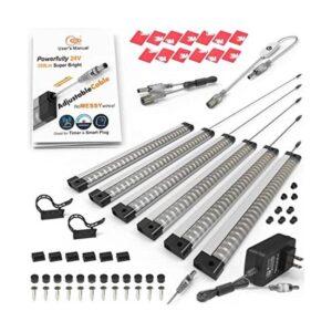 Luz LED para debajo del gabinete con cable ajustable_1