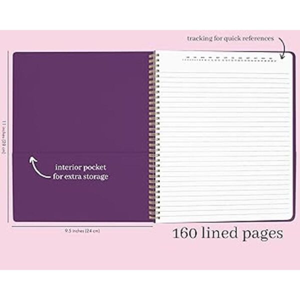Kate Spade New York Cuaderno grande con rayas_5