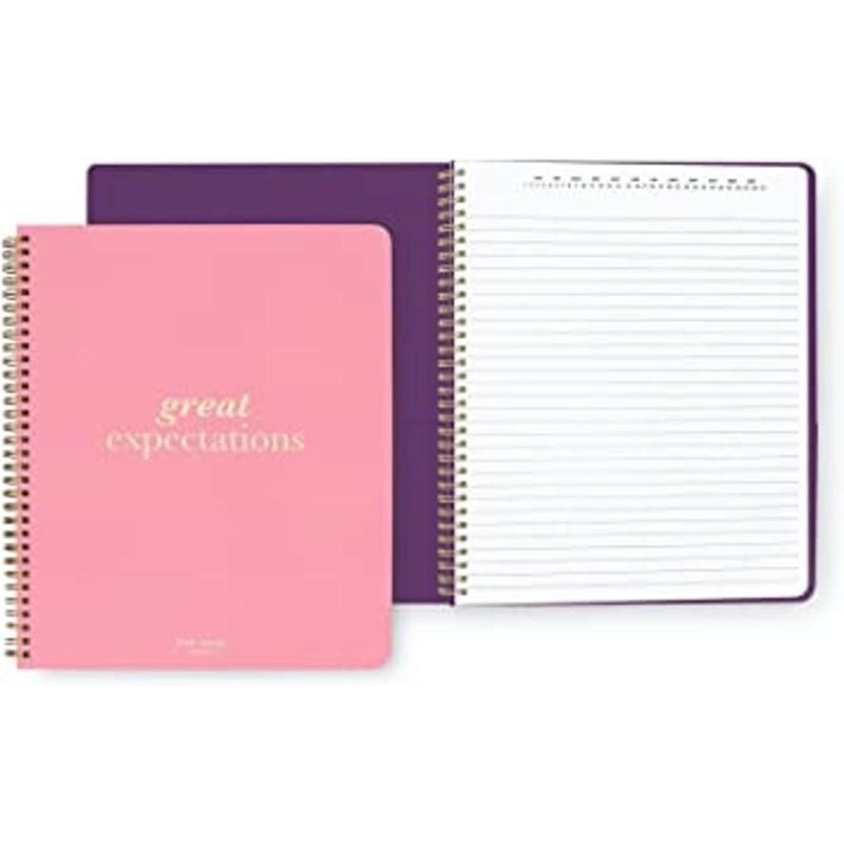 Kate Spade New York Cuaderno grande con rayas