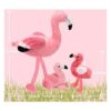 Juguetes de peluche de flamenco de 21 pulgadas con 4