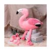 Juguetes de peluche de flamenco de 21 pulgadas con 4