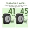 Flokinice Protector de pantalla compatible con Apple Watch_2
