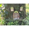 Cliocoo Puerta de hadas y ventanas para árboles gnomo que_4