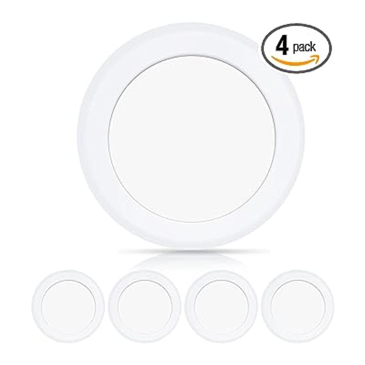 ECOELER Luces de disco de techo LED regulables de 6