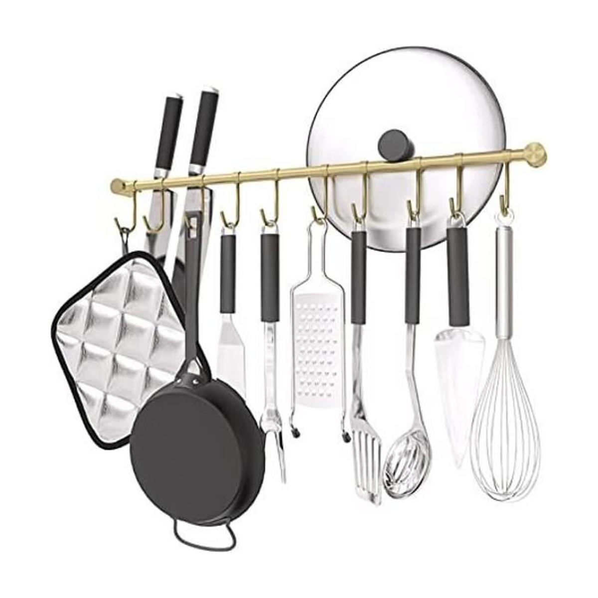 Estantes colgantes de cocina 304 de acero inoxidable de 20