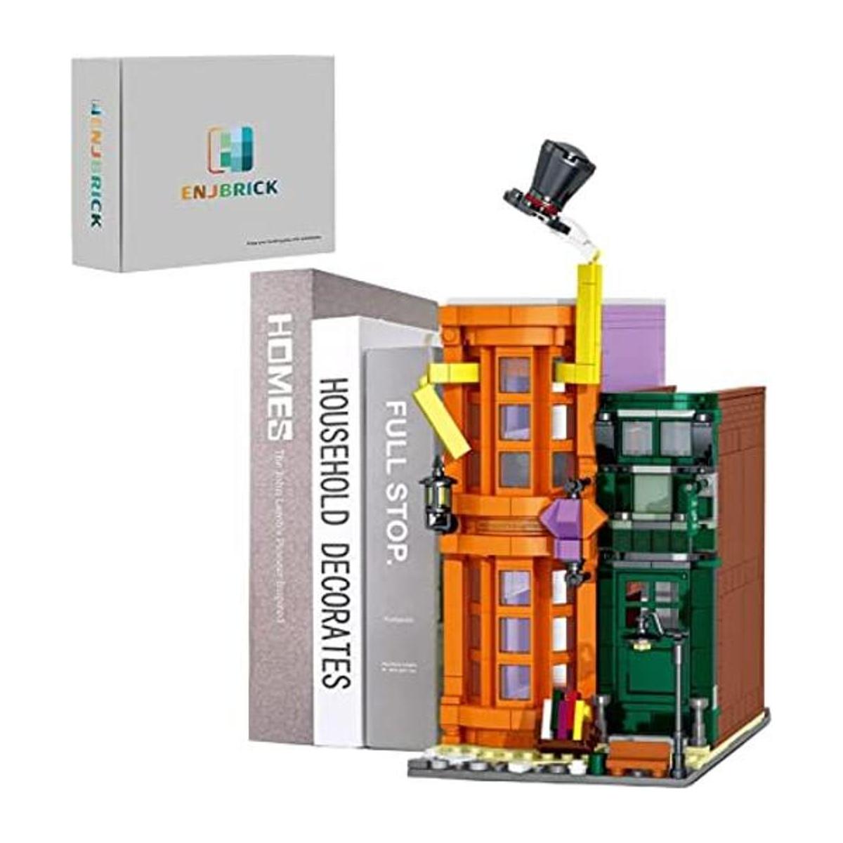 ENJBRICK Alley Kit de construcción de casa con