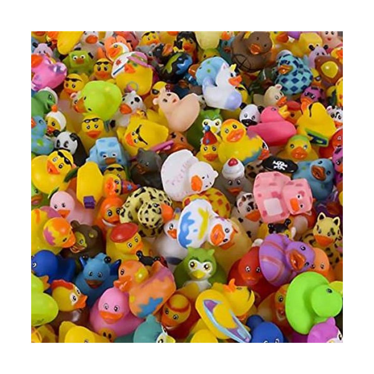 Patos de goma surtidos de juguete para niños y niños