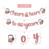 Decoraciones de cumpleaños número 40 para mujer