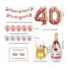 Decoraciones de cumpleaños número 40 para mujer