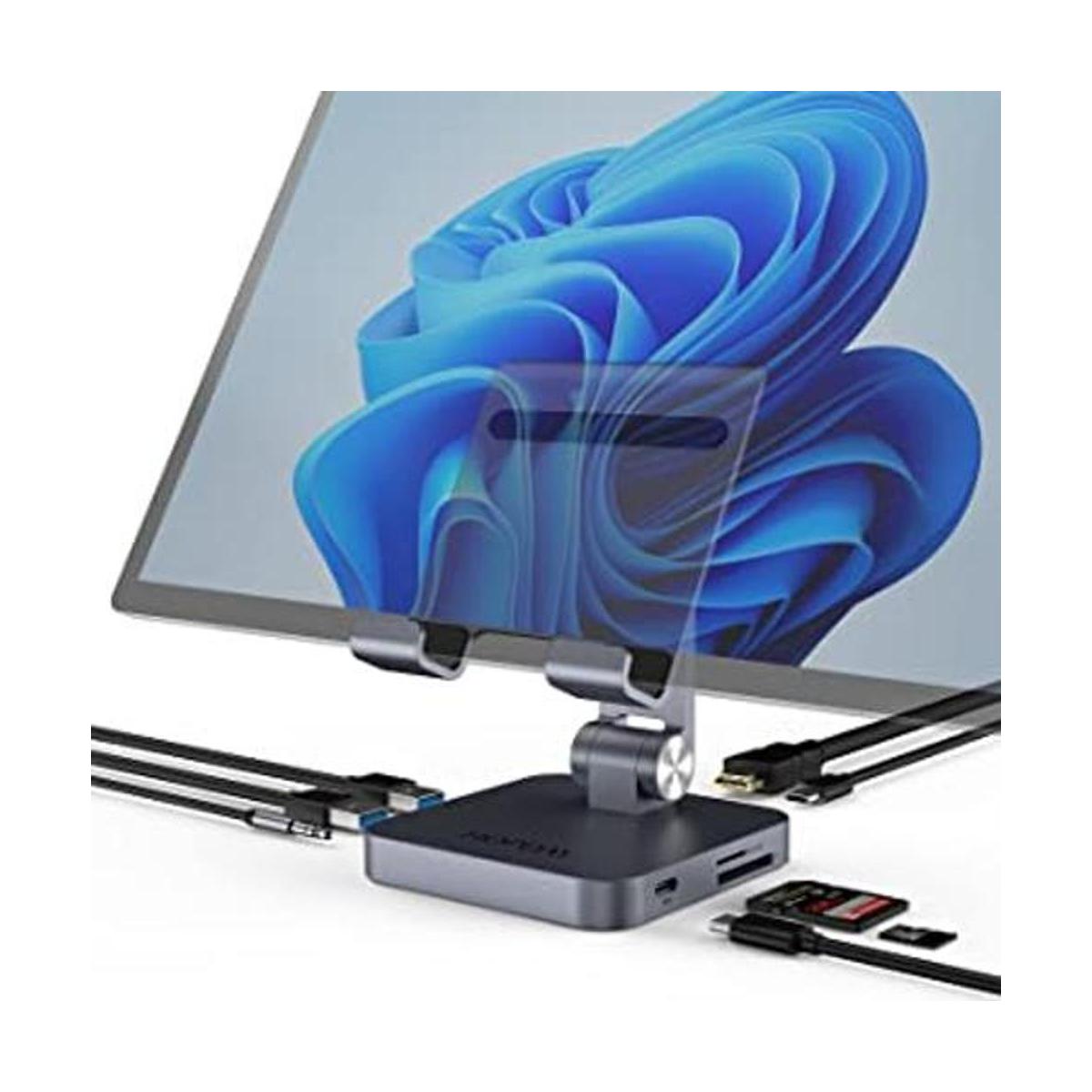 HOPDAY Hub USB C para iPad Pro adaptador USB C 8 en 1