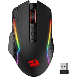 Redragon M810 Pro Ratón inalámbrico para juegos 10000