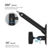 HOLACA Soporte de pared para cámara de exterior Blink 2 en