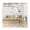 Placa de pared decorativa moderna con diseño de grano de