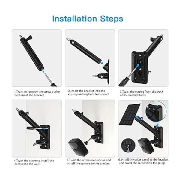 HOLACA Soporte de pared para cámara de exterior Blink 2 en