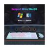 Teclado para juegos con cable USB con retroiluminación LED