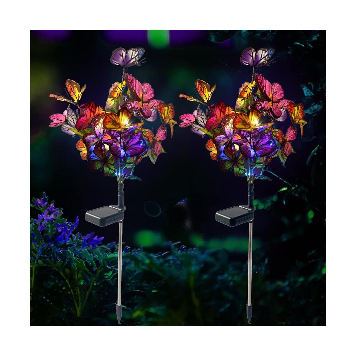 IGRARK Luces solares de jardín para exteriores luces