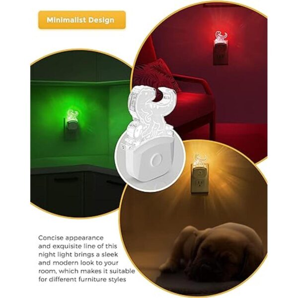 LOHAS Luz nocturna de dinosaurio para niños luz nocturna_2