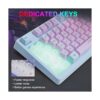Teclado para juegos con cable USB con retroiluminación LED