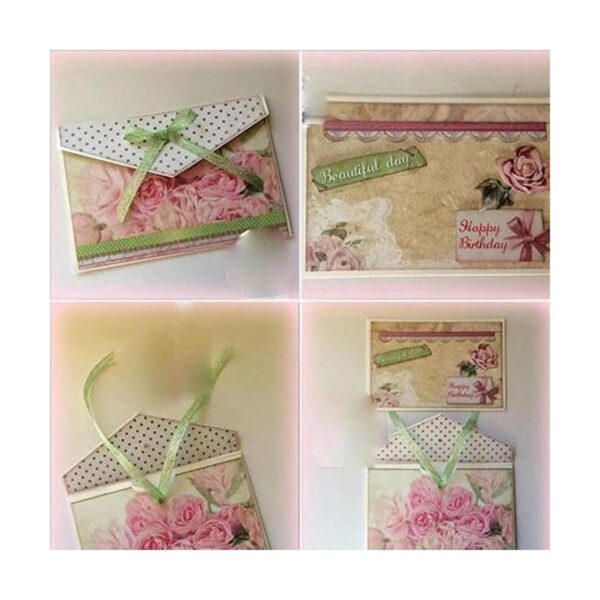 Bolsa para tarjetas de felicitación troqueles de metal_2