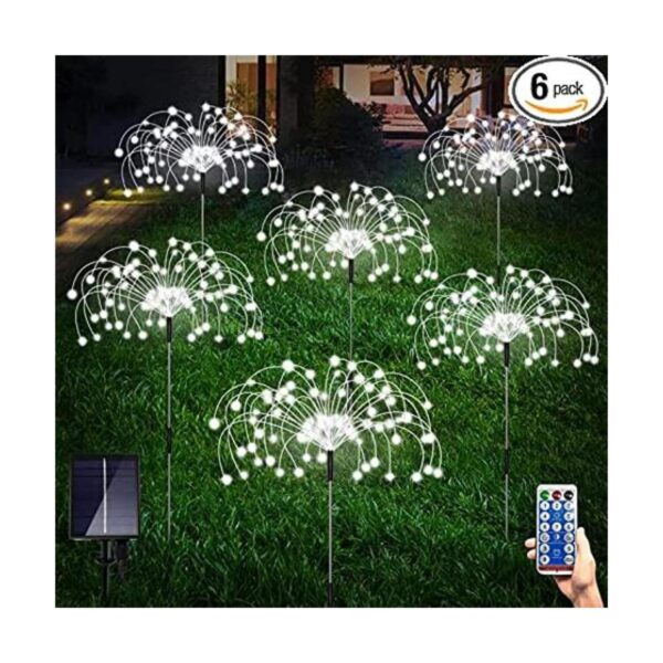 Paquete de 6 luces solares para jardín al aire libre_1
