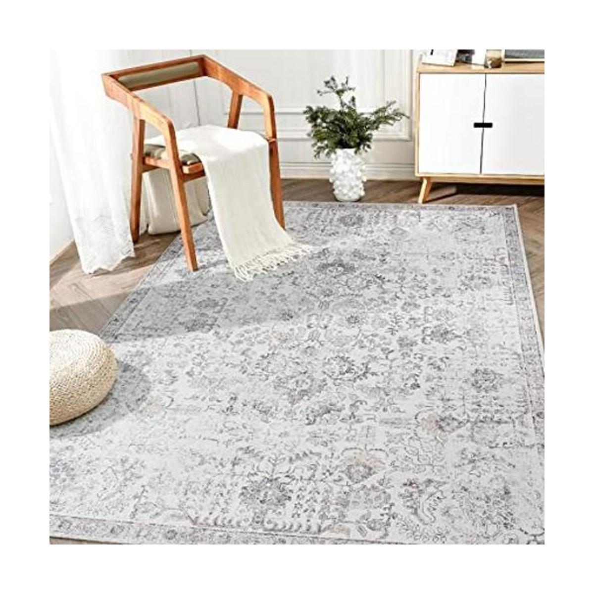 JINCHAN Alfombra vintage de 3 x 5 pulgadas para