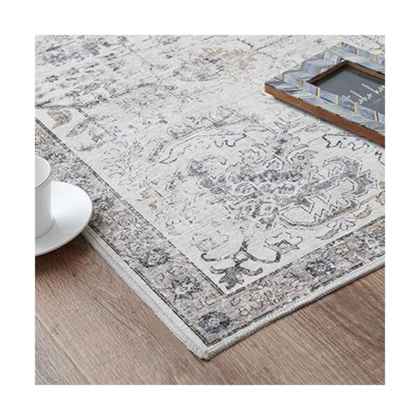 JINCHAN Alfombra vintage de 3 x 5 pulgadas para