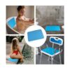 Cojín impermeable para silla de ducha con espuma suave