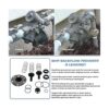 Kit de reparación completo para Zurn Wilkins 975XL y