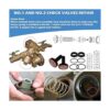 Kit de reparación completo para Zurn Wilkins 975XL y