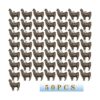 Hmjpng 50 dijes de alpaca colgantes de llama aleación