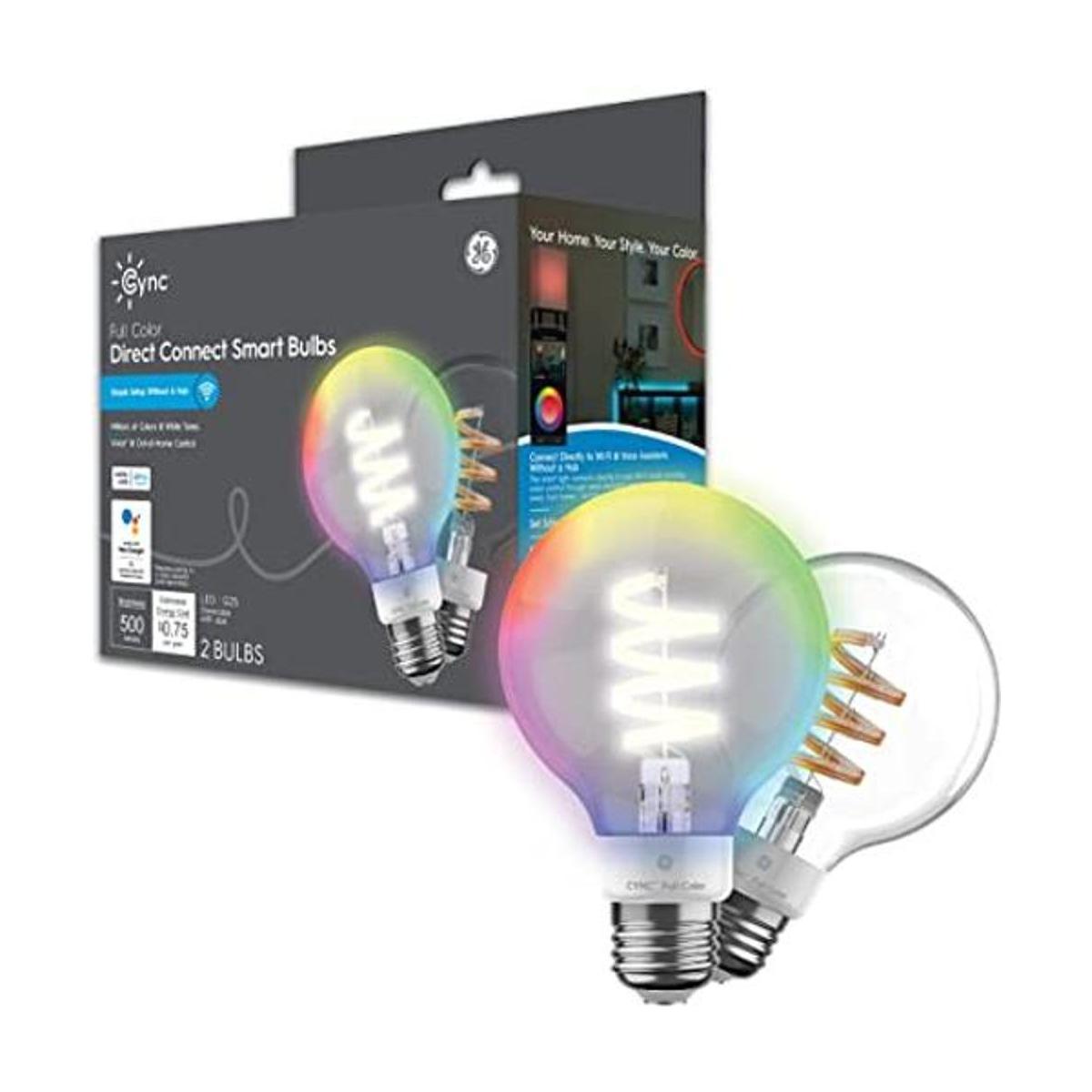 GE CYNC Bombillas LED inteligentes luces que cambian de