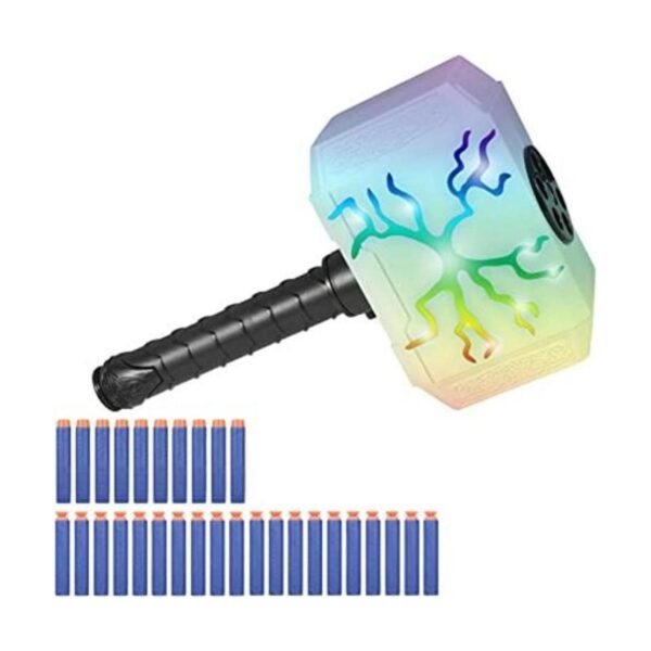 Thor DartBlasting Hammer Toys para s Nerf Juguetes_1