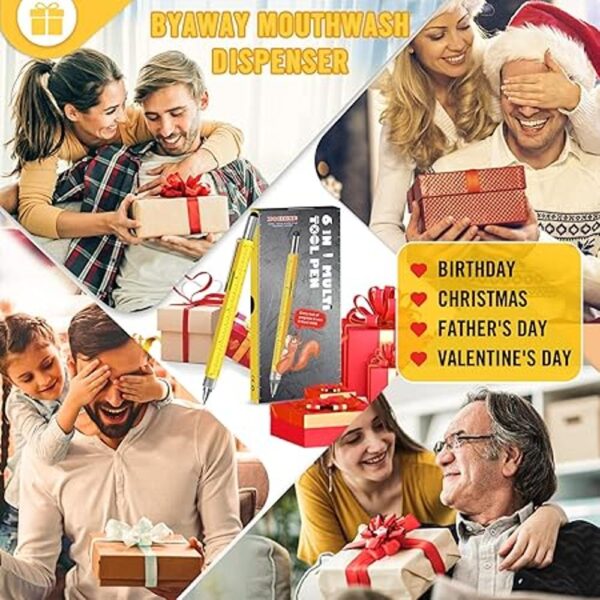 Regalos para hombres bolígrafo multiherramienta único_2
