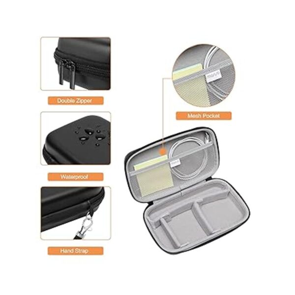 MOSISO Estuche de transporte duro de EVA compatible con_2