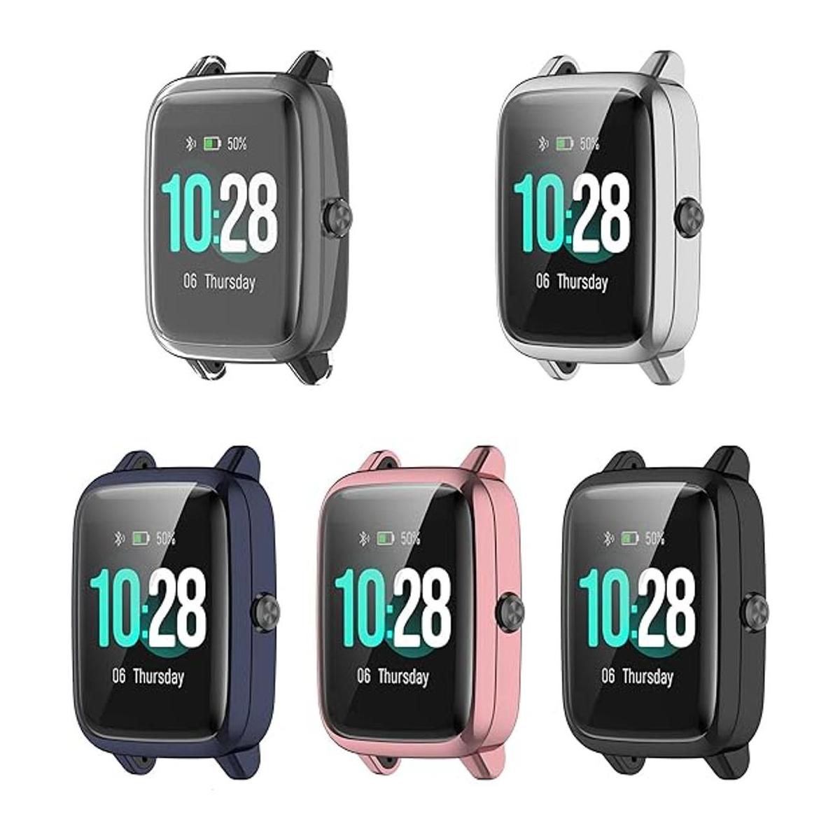Fundas de reloj de 1.3 pulgadas con protector de pantalla