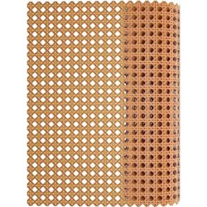 Cintas de caña de ratán de plástico de 17 x 5 pies rollo